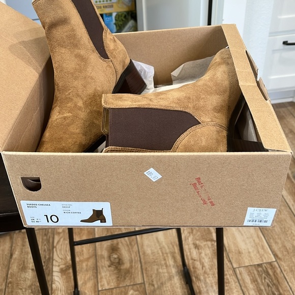 J. Crew Ankle Boots NWT never worn - Picture 2 of 7